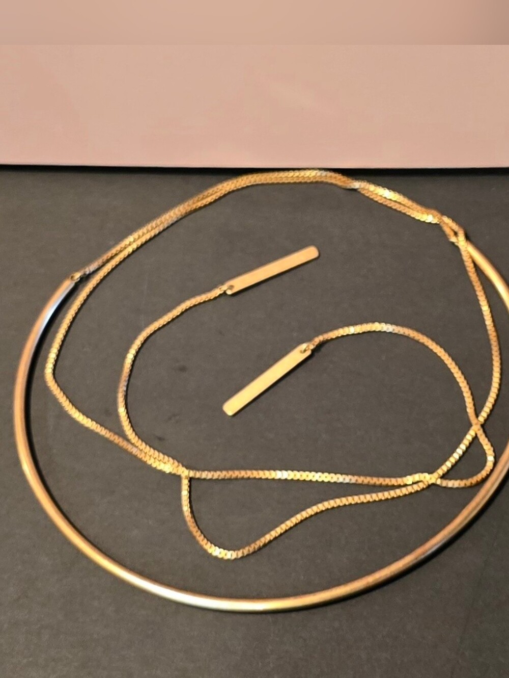Unique Vintage Open Loop Necklace